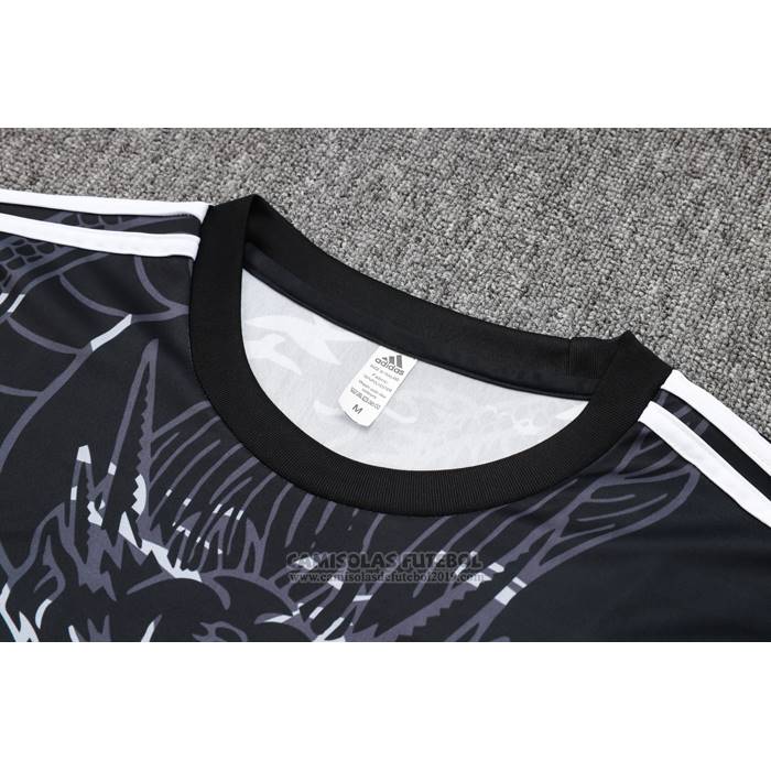 Fato de Treino Real Madrid Dragon Manga Curta 2024-2025 Preto - Calcas Curta